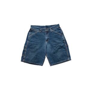 Lee Dungarees Men's Carpenter Denim Shorts Size 31 Blue Medium Wash